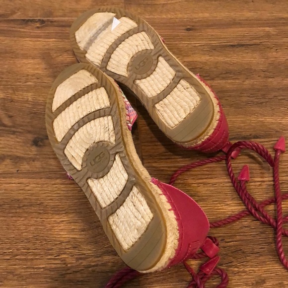 Ugg Libbi Serape-Striped Espadrilles - Picture 2 of 3